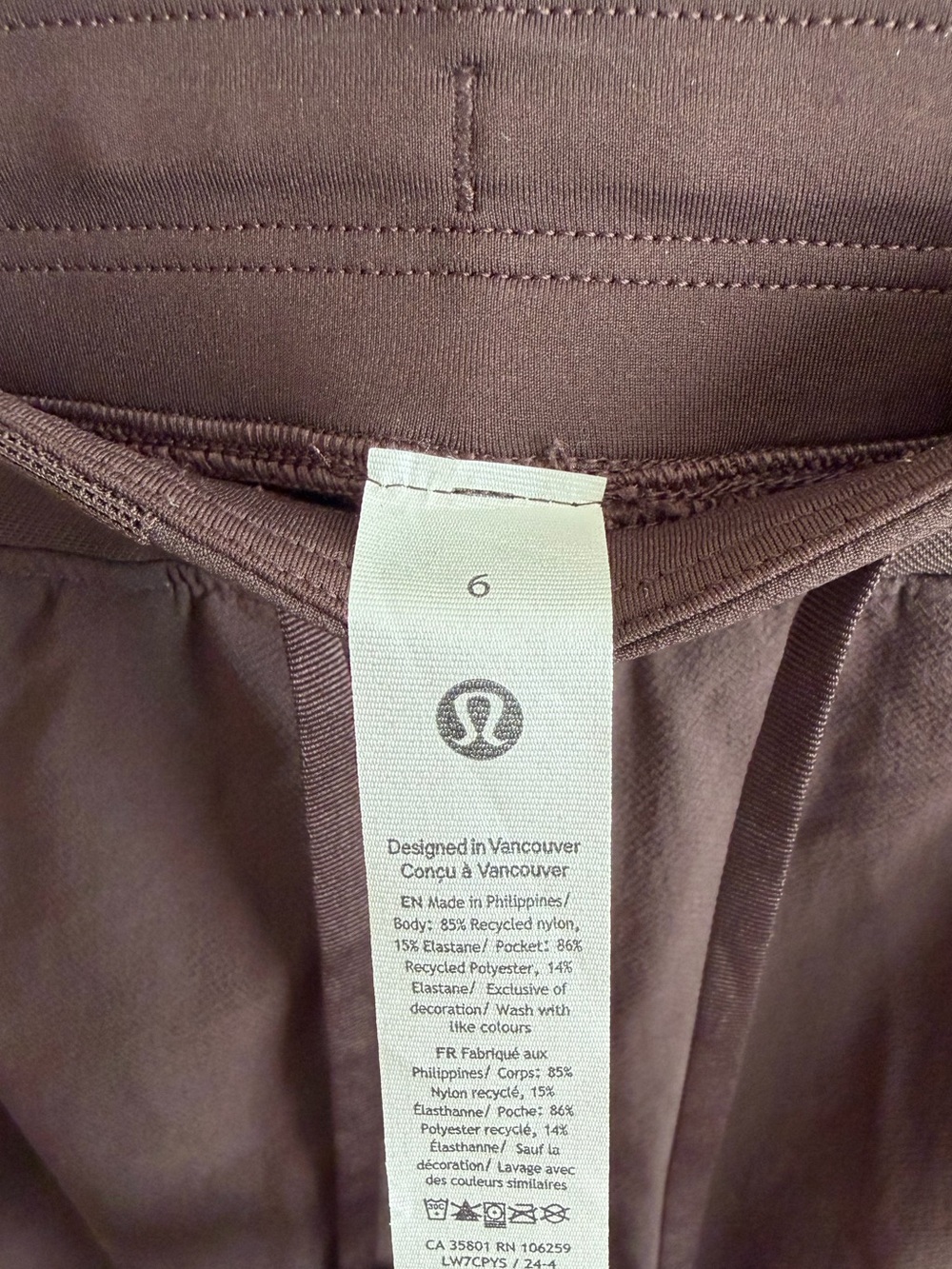 LULULEMON License to Train High Rise Short 4” in Espresso - Picture 11 of 13